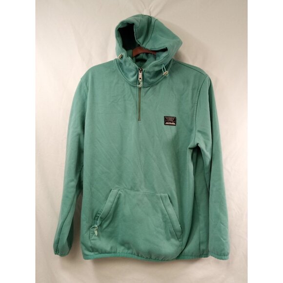 Massive Outdoor Men's Blue-Green Hoodie Size Large - Picture 1 of 4